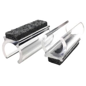 PCF Clear Chair Glide Polycarbonate with Felt