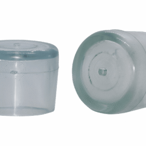 Round External Clear Silicone Chair tips