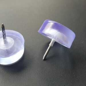 TIGC Clear PVC Tack in Chair Glide